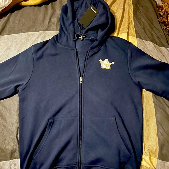 True Religion Radiant Buddha Zip Hoodie